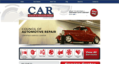 Desktop Screenshot of councilofautomotiverepair.com